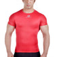 Breathe Fit Compression T, Short Sleeve - Red