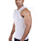 Breathe Fit Compression T, Sleeveless - White