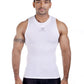 Breathe Fit Compression T, Sleeveless - White